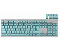 Klaviatūra Genesis Lead 300 mėtų Double Shot Keycaps