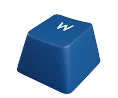 Klaviatūra Genesis Lead 300 tamsiai mėlyna Double Shot Keycaps