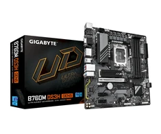 „Gigabyte B760M DS3H GEN5“ | Procesorių šeima „Intel“ | Procesoriaus lizdas LGA1700 | Palaikomos standžiojo disko sąsajos SATA, M.2 | SATA jungčių skaičius: 4