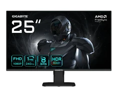 Monitorius Gigabyte | GS25F2A | 24.5 " | SS IPS | FHD | 240 Hz | 1 ms | 1920 x 1080 pikselių | 300 cd/m² | HDMI jungtys quantity 2