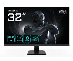 Monitorius Gigabyte | GS32QA | 31.5 " | SS IPS | QHD | 180 Hz | 1 ms | 2560 x 1440 pikselių | 300 cd/m² | HDMI jungtys quantity 2