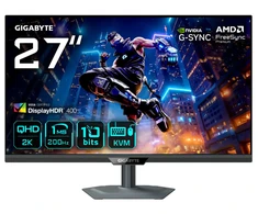 Monitorius Gigabyte | M27Q2 | 27" | SS IPS | QHD | 200 Hz | 1 ms | 2560 x 1440 | 350 cd/m²
