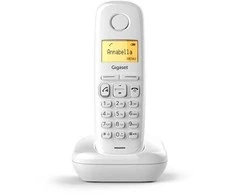 Belaidis Telefonas - Gigaset A270 ECO DECT, 80 Telefonų Sąrašas, 18h Pokalbių Laikas, Balta