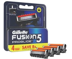 Skutimosi peiliukai Gillette Fusion 5 ProGlide, 4 vnt.