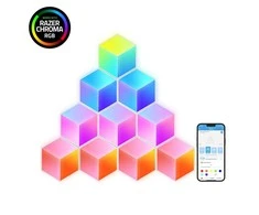 „Govee Glide Hexa Pro“ išmanusis sieninis šviestuvas su „Wi-Fi“ / „Bluetooth“ 72 W