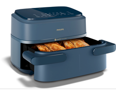 Philips 1000 serijos NA156/60 gruzdintuvė Dviguba 7,1 L Savarankiška 2450 W Karšto oro gruzdintuvė