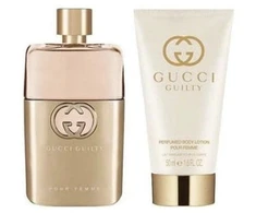 Set Gucci: Guilty Eau De Parfum For Women, 50 ml + Guilty Moisturizing Losjonas kūnui, 50 ml