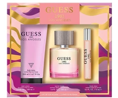 GUESS Guess 1981 Los Angeles EDT rinkinys moterims (EDT 100 ml + Losjonas kūnui 200 ml + EDT 15 ml)