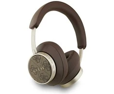 Ausinės Guess Bluetooth 4G Classic Logo rudos spalvos