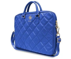 Guess krepšys kompiuteriui GUCB15ZPSQSSGB 16″ mėlynos spalvos Quilted 4G