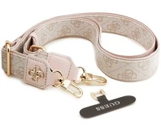 Guess Crossbody Strap PU 4G Metal Logo Rožinė