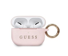 Guess Guacapsilgllp apsauginis dėklas, skirtas AirPods Pro, rožinis