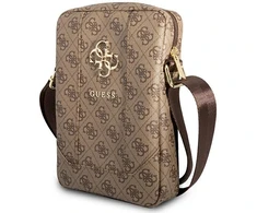 Guess krepšys 10"4G Big Metal Logo (Gutb10G4GFBR) rudos spalvos