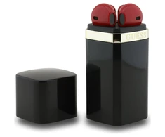 Guess Lipstick Shape TWS belaidės ausinės juodos spalvos