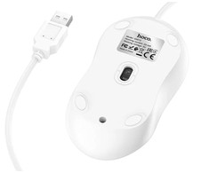 Wire pelė Hoco USB A 1600 dpi GM13 baltas