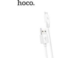 USB kabelis Hoco X1 microUSB 1.0m baltas