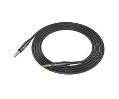 Kabelis AUX lizdas 3,5 mm į 3,5 mm lizdą Hoco 2 m UPA19 juodas
