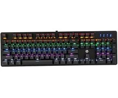 HP GK100F Mechaninė klaviatūra žaidimams RGB / USB / ENG