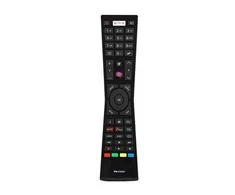HQ LXP3231 TV remote control JVC RM-C3231 NETFLIX YOUTUBE Juodas