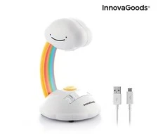 InnovaGoods Lampka projektorius InnovaGoods IG815189 Tęcza balta