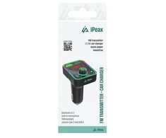 iPeax RGB FM Bluetooth siųstuvas