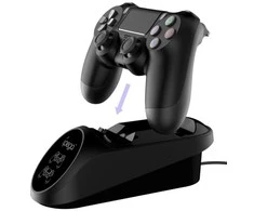 Ipega Dualshock 4 įkrovimo stotelė EXT port