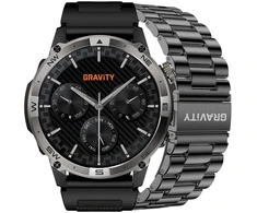 Išmanusis laikrodis MĘSKI GRAVITY GT46-1 - AMOLED, DODATKOWA BRANSOLETA(sg055a)