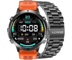 Išmanusis laikrodis MĘSKI GRAVITY GT42-5 - AMOLED, DODATKOWA BRANSOLETA (sg056e)