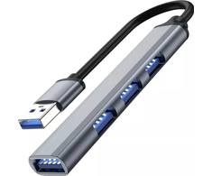 Iso Trade USB HUB - 1 port 3.0 + 3 jungtys 2.0 Izoxis 23316