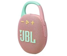 JBL Clip 5 nešiojama kolonėlė, spalva: rožinė/žalia