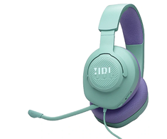 JBL Quantum 100M2 laidinės žaidimų ausinės su mikrofonu, Violetinės ir elektrinės spalvos