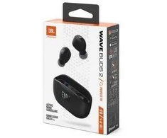 JBL Wave Buds 2 TWS belaidės ausinės, Juodos