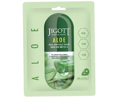 Jigott Aloe Real Ampulinė kaukė 27 ml