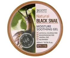 Jigott Natural Juodas Snail Moisture Soothing Gel 300 ml