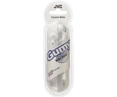 Į ausis įkišamos Ausinės JVC HA-F160WEP "Bass boosting" technologija, "Gumy", baltos