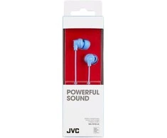 Į ausį įkišamos dinaminės Ausinės JVC HA-FX10LAE žydros