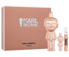 Karl Lagerfeld Ikonik EDP rinkinys moterims (EDP 100 ml + EDP 7,5 ml + EDP 4,5 ml)