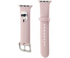 Karl Lagerfeld Karl Head NFT Watch apyrankė Apple Watch 42/44/45/46/49 rožinės spalvos