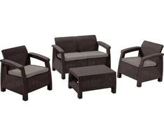 Lauko baldų komplektas Keter Corfu set