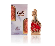 Khadlaj Anabia Raudona CPO aliejiniai kvepalai unisex, 20 ml