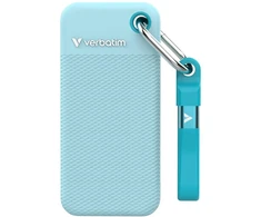 Kietasis diskas Verbatim 32325 External Drive Pocket SSD 2TB USB-C 3.2 gen.2 / juodas-polar mėlynas