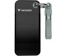 Kietasis diskas „Verbatim Pocket SSD“ 256 GB USB-C 3.2 Gen. 2 išorinis diskas 32415