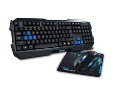 Klaviatūra E-Blue E-Mėlyna E-Mėlyna Polygon + Viršelis (45907)