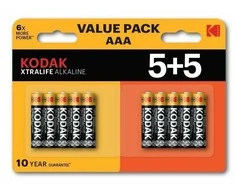 Kodak XTRALIFE Alkaline AAA / 1.5V Baterija (10pcs)