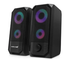 Kompiuterio kolonėlės Niceboy ORYX VOX 2.0 garsiakalbiai 12W / 3,5 mm lizdas / USB