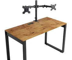 Monitorių Laikiklis - Esperanza ERW018 Dviem Monitoriams 10-27" Iki 8kg