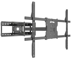 Laikiklis Multibrackets M universali ilgo siekio svirtis, 980 mm, SD dviguba, 2,79 m (110 colių), 100 x 100 mm, 800 x 600 mm, -5–10°, -60–60°, juoda