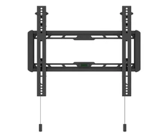 Multibrackets M Universalus sieninis laikiklis, pakreipiamas, vidutinio dydžio, juodas, 81,3 cm (32"), 165,1 cm (65"), 50 kg, 200 x 200 mm, 400 x 400 mm, juodas