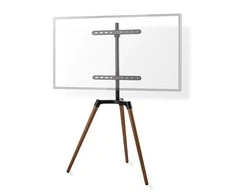 Nedis TVSM7060BK televizoriaus laikiklis 165,1 cm (65") Juoda, ruda