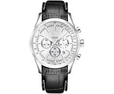 Vyriškas laikrodis Giewont Chronograph Sapphire Sidabrinė GW7650-A1